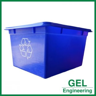 Recycle Bin for Paper and Plastic Recycling