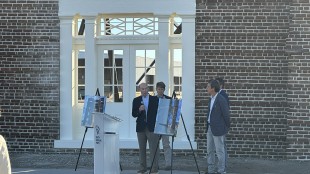 GEL's structural engineers at the ceremony